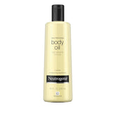 Neutrogena Body Oil Light Sesame Formula, 8.5 fl oz, Radiant Glow Moisturizer for Dry Skin, Bath & Shower Oil For Smooth and Hydrated Skin
