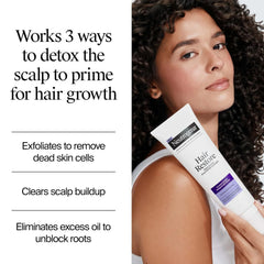 Neutrogena Hair Restore Triple Action Scalp Detox Cleanser, 8 fl oz