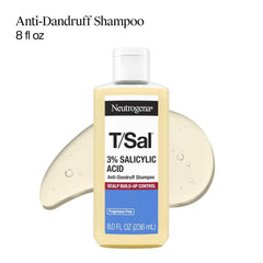 Neutrogena T/Sal 3% Salicylic Acid Anti-Dandruff Shampoo, 8 fl oz