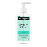 Neutrogena Evenly Clear Acne Cleanser with 2% Salicylic Acid & 2% PHA Exfoliant, Gentle Foaming Face Wash Clears Clogged Pores & Blackheads While Visibly Fading Look of Post-Acne Marks, 9.1 fl. oz
