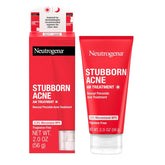 Neutrogena Stubborn Acne AM Face Treatment with 2.5% Micronized Benzoyl Peroxide Acne Medication, Oil-Free Daily Facial Treatment Reduces Size & Redness of Breakouts, Paraben-Free, 2.0 oz | 2.5%