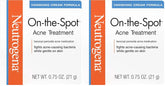 Neutrogena Acne Treatment with Benzoyl Peroxide | Gel | For Face | 0.75 oz | Pack of 2