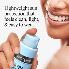 Neutrogena Ultra Sheer Dry Touch Sunscreen Spray SPF 70 Broad Spectrum UVA UVB Protection Lightweight Water Resistant up to 80 Minutes PABA Oxybenzone Free, 3-pack of 5 oz