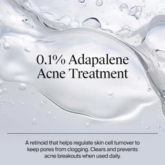 Neutrogena Evenly Clear Retinoid Adapalene Gel 0.1% Acne Spot Treatment, Once-Daily Topical Retinoid Helps Clear Breakouts & Visible Improvement in the Appearance of Post-Acne Mark, 0.5 oz