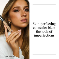 Neutrogena Healthy Skin Radiant Brightening Cream Concealer with Peptides & Vitamin E Antioxidant,Lightweight Perfecting Concealer Cream,Non-Comedogenic,Sugar Light 03 with warm undertones,0.24 oz