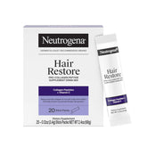 Neutrogena Hair Restore Pro Collagen Peptide Supplement Powder, 20 ct