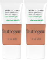 NEUTROGENA Clear Coverage Color Correcting Cream 1.0 oz. 7.5 / Ginger (Pack of 2)