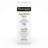 Neutrogena Age Shield Anti-Oxidant Face Lotion Sunscreen with Broad Spectrum SPF 70, Oil-Free & Non-Comedogenic Moisturizing Sunscreen to Prevent Signs of Aging, 3 fl. oz (Pack of 2)
