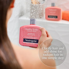 Neutrogena Healthy Scalp Pink Grapefruit Shampoo for Oily Hair & Scalp, 12 fl oz