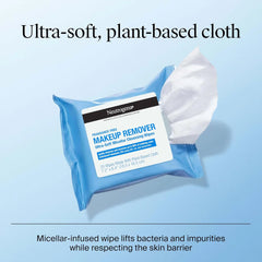 Neutrogena Fragrance-Free Makeup Remover Wipes Singles, Individually Wrapped Face Towelettes, Gently Remove Dirt, Oil, Waterproof Mascara & Makeup, Alcohol-Free Daily Face Wipes for Travel, 20 ct
