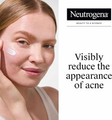 Neutrogena Rapid Clear Stubborn Acne Spot Treatment Gel, Maximum Strength 10% Benzoyl Peroxide Treatment Medication for Acne Prone Skin, Pimple Cream Reduces Size & Redness, 1 oz