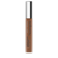 Neutrogena Healthy Skin Radiant Brightening Cream with Peptides & Vitamin E Antioxidant, Lightweight Perfecting Concealer Cream, Non-Comedogenic, Java Deep 02 with neutral undertones, 0.24 oz
