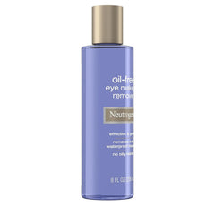 Neutrogena Gentle Oil-Free Eye Makeup Remover & Cleanser for Sensitive Eyes, Dissolves Waterproof Mascara, Dermatologist & Ophthalmologist Tested, 8 fl. oz (Pack of 2)