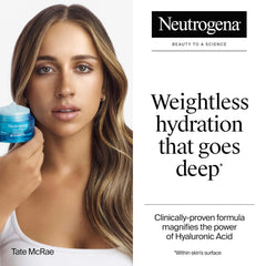 Neutrogena Hydro Boost Water Gel Face Moisturizer Starter Kit, includes Refillable Jar + Refill Pod, with Hyaluronic Acid for a Burst of Hydration & Dewy Skin, 1.7 oz Each
