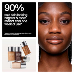Neutrogena Healthy Skin Liquid Foundation Makeup Broad Spectrum SPF 20 Sunscreen, Medium Coverage, Vit B5, Antioxidants, All Day Wear, Soft Tan 400C, 1 fl. oz
