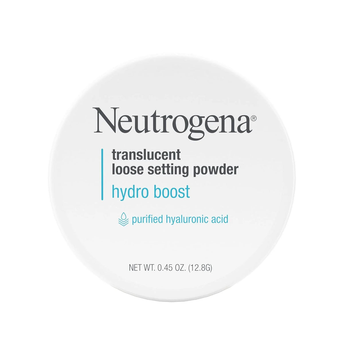 Neutrogena Hydro Boost Translucent Loose Setting Powder with Purified Hyaluronic Acid for Smooth Skin, Blurs Imperfections and Sets Makeup, Lightweight Face Powder, .44 oz
