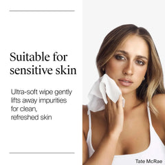Neutrogena Makeup Remover Wipes for Face Daily, Fragrance-Free, Gently Removes Oil, Dirt, and Waterproof Makeup in a Simple Fully Plant-Based Cloth, 25 ct