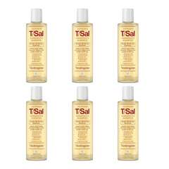 Neutrogena T/Sal Therapeutic Dandruff Shampoo, Scalp Build-Up Control, 3% Salicylic Acid,Psoriasis Treatment, Seborrheic Dermatitis Shampoo, Clears Flakes, Fragrance Free, 4.5 fl oz