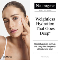 Neutrogena Hydro Boost Water Gel and Hydro Boost Hydrating Gel Cleanser, for Normal to Oily Skin, Facial Moisturizer 1.7 fl oz and Trial-Size Facial Cleanser 0.5 fl oz